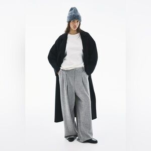 H&M Gray Wide-Leg Pants